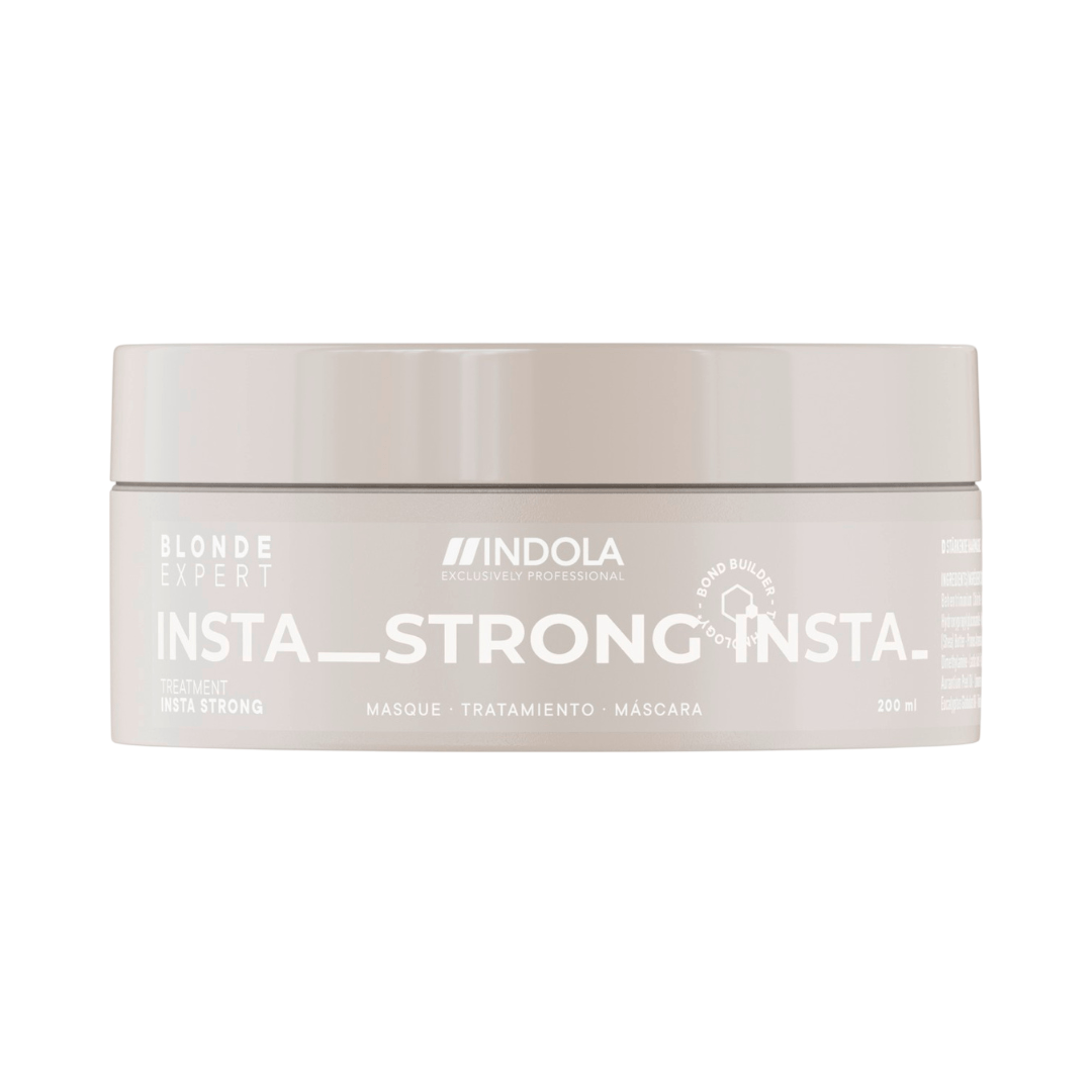 Indola Mascarilla Instastrong Todo Tipo De Rubios Profesional 200ml