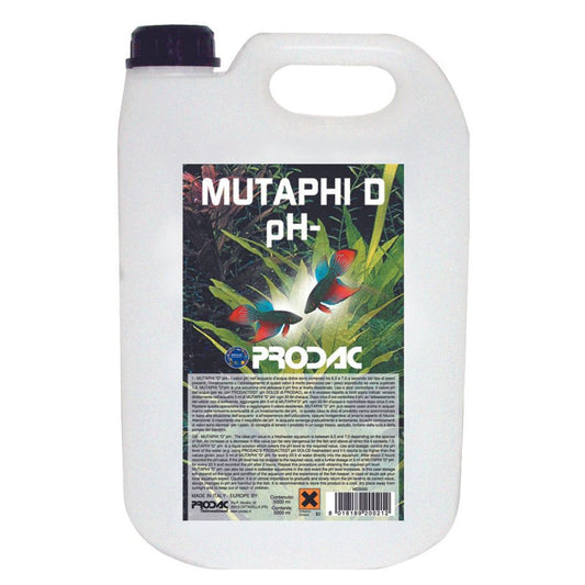 Tratamiento Para Agua De Acuario Mutaphi D Ph-/kh- 5l