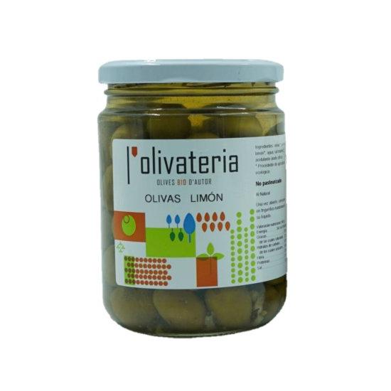 Aceitunas al limón Olivateria 225g