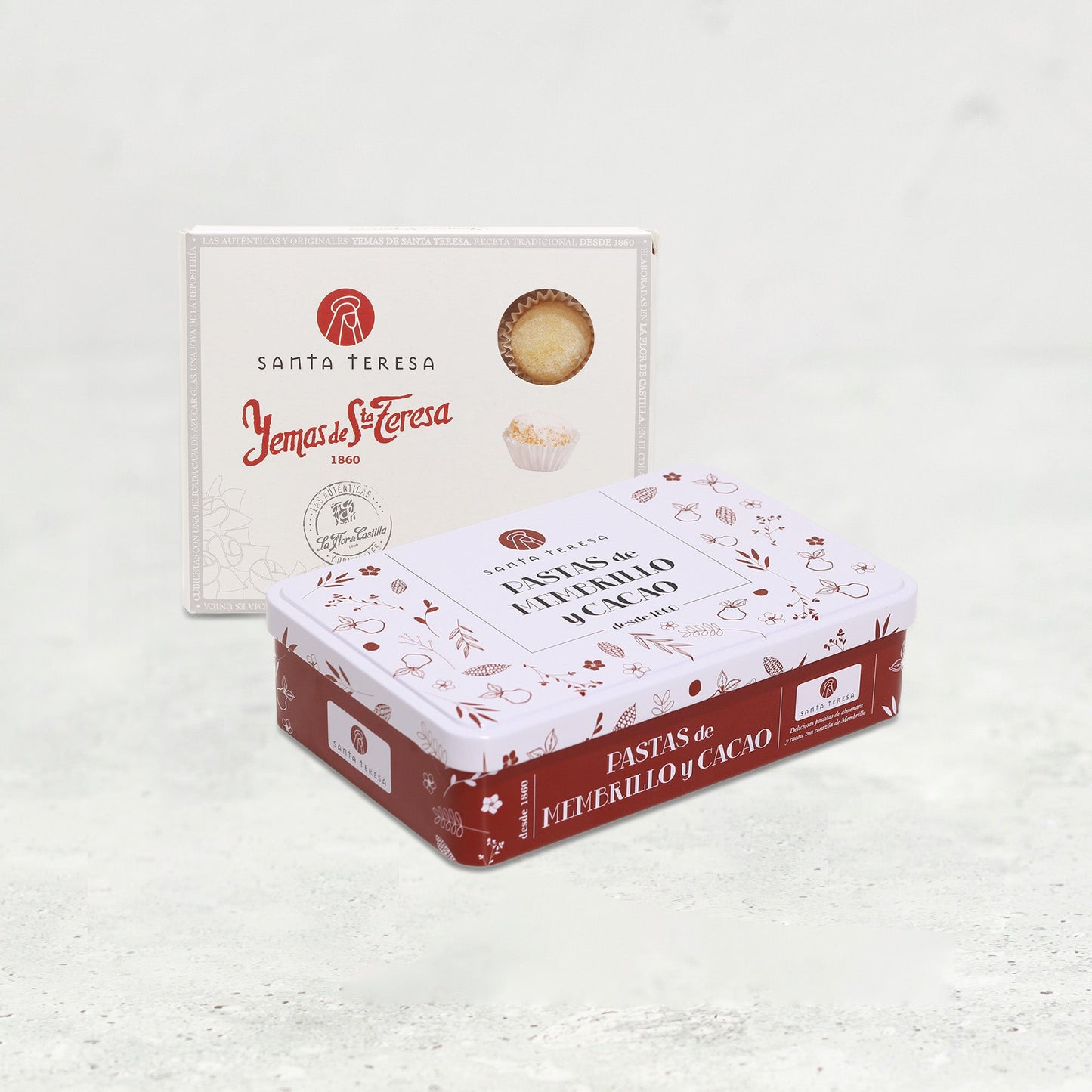 Pack Yemas De Santa Teresa Y Lata De Pastas De Cacao