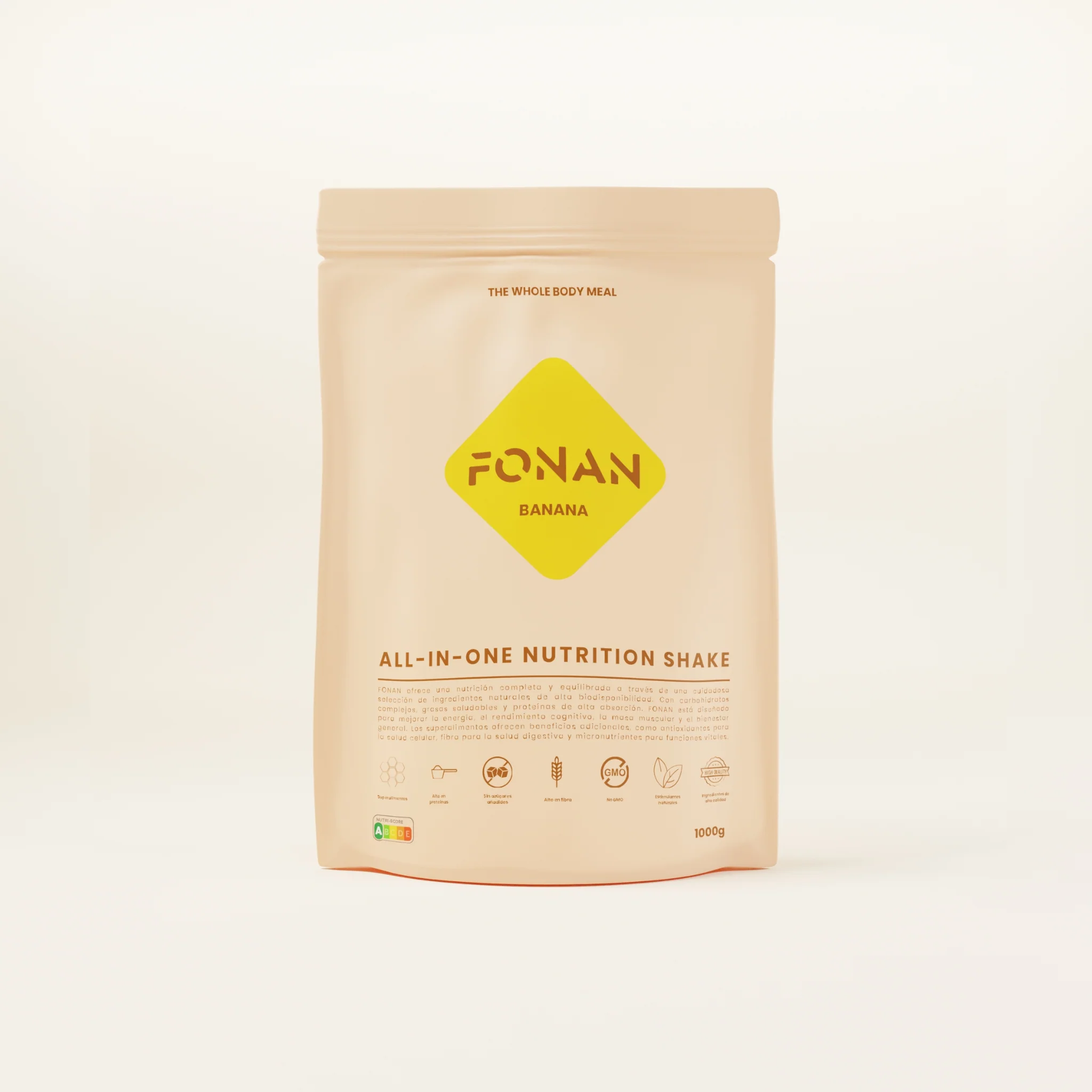 Batido Sustitutivo Para Desayuno, Comida O Snack | Fonan | Sabor Banana