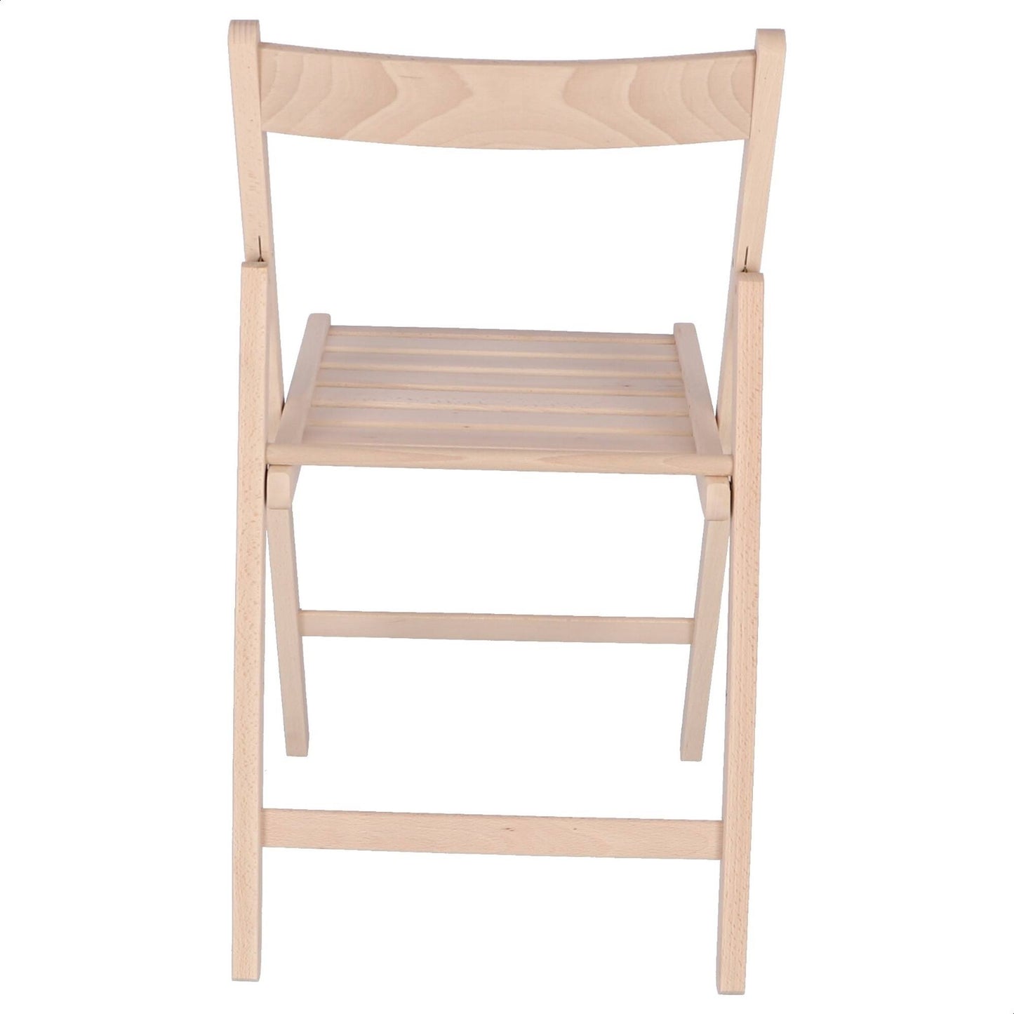 Well Home Mobiliario & Decoración - Pack 4 Sillas Bas En Madera De Haya, Acabado Sin Barniz