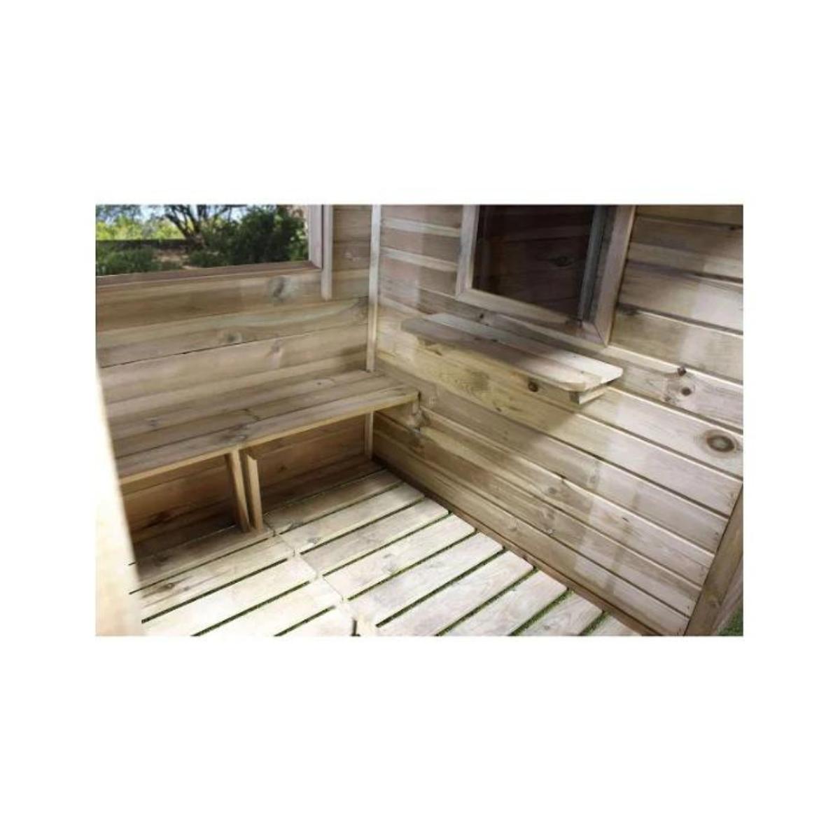 Casita infantil con porche Hacienda Soulet