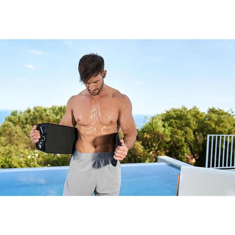 Faja Compresiva Perpetual Neopreno Gimnasio Deporte Reductora Cinturón Lumbar_3