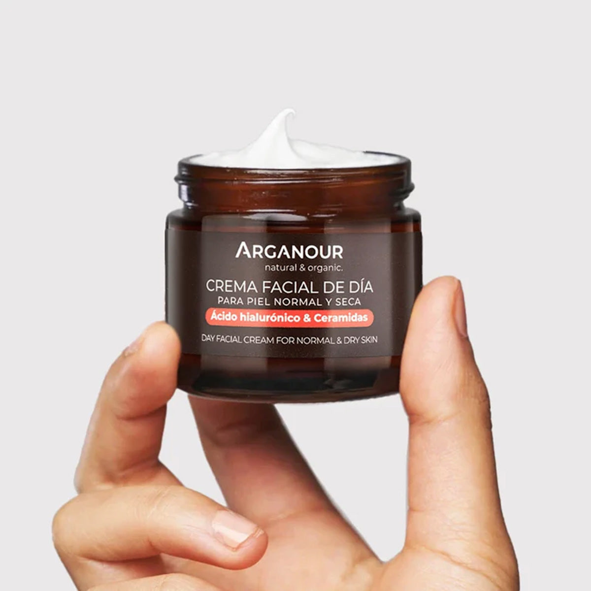 Crema facial día para piel normal y seca Arganour 50 ml
