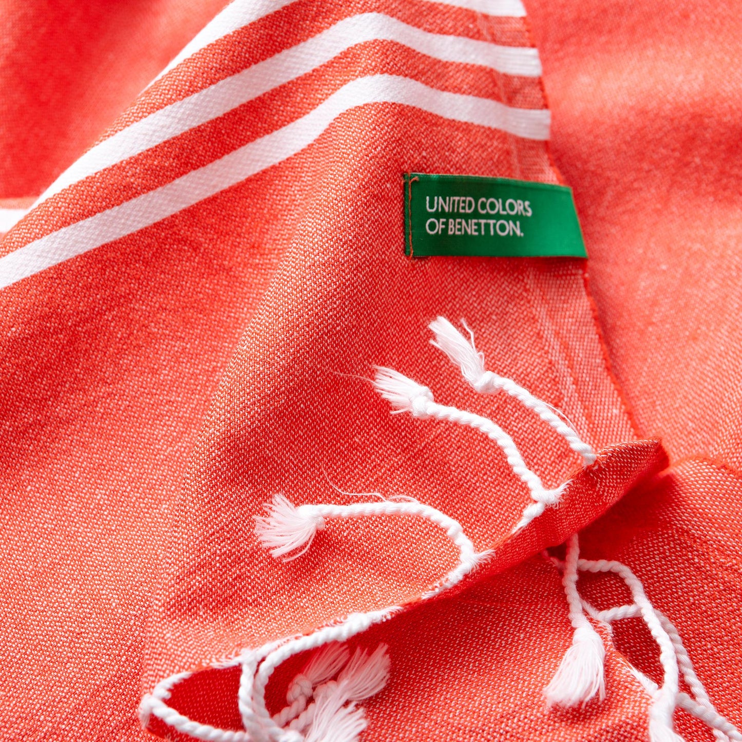 Set 2 Toallas Benetton Hamman 80x165cm 170gsm 100%algodon Rojo Casa Benetton_5