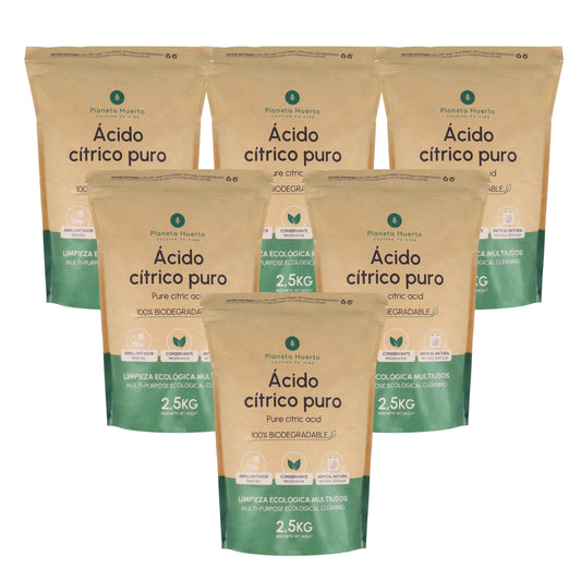 Pack 6xÁcido cítrico Planeta Huerto 2,5 Kg