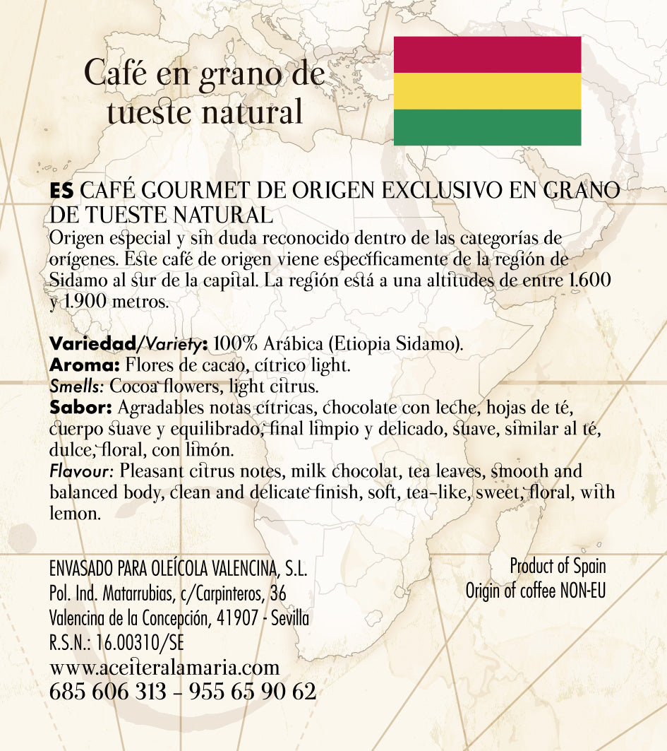 La María Café Etiopía 250 Gr