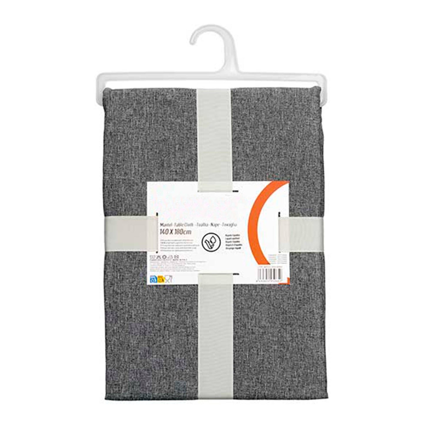 Mantel Poliester 140x180cm Gris Oscuro Colección Kinvara