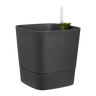 Macetero con autoriego Greensense Aquacare Square Elho 30 cm charcoal grey