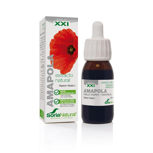 Extracto de Amapola S.XXI Soria Natural 50 ml