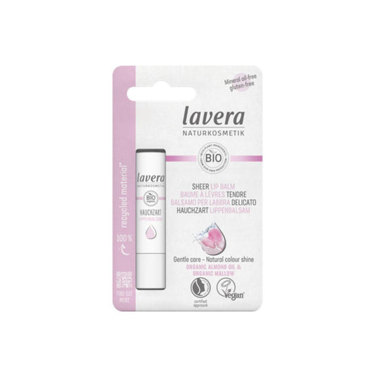 Bálsamo labial color rosado, Lavera 4.5 g