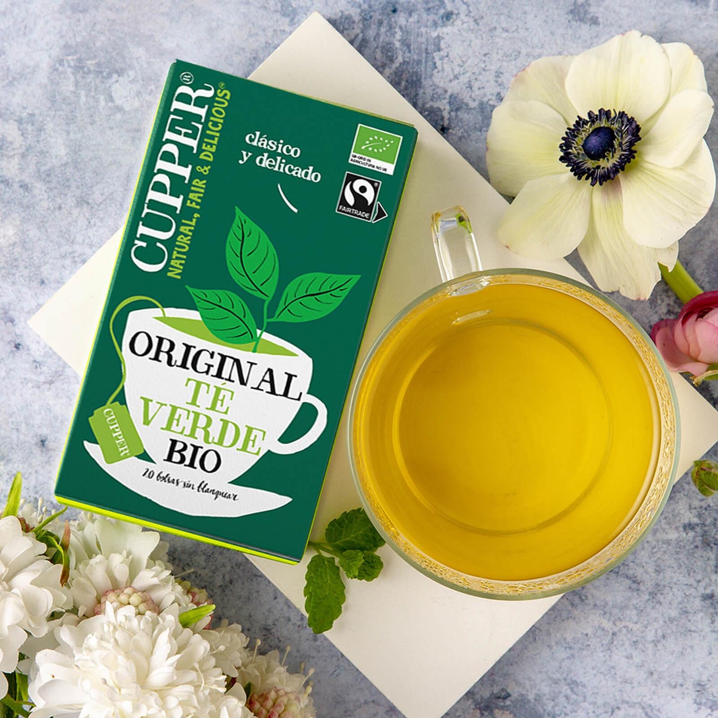 Té Verde Clásico Bio Cupper 20 bolsitas