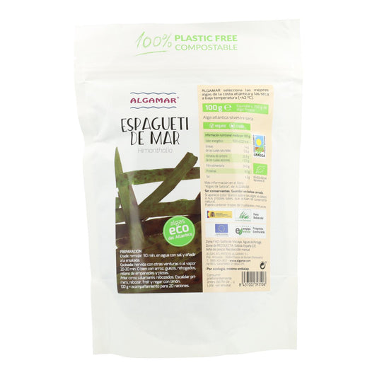 Alga Espagueti de Mar Eco Algamar 100 g