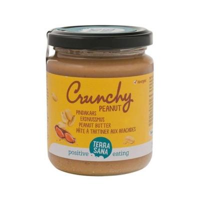Crema de cacahuete con trozos de cacahuete Terrasana 250 g