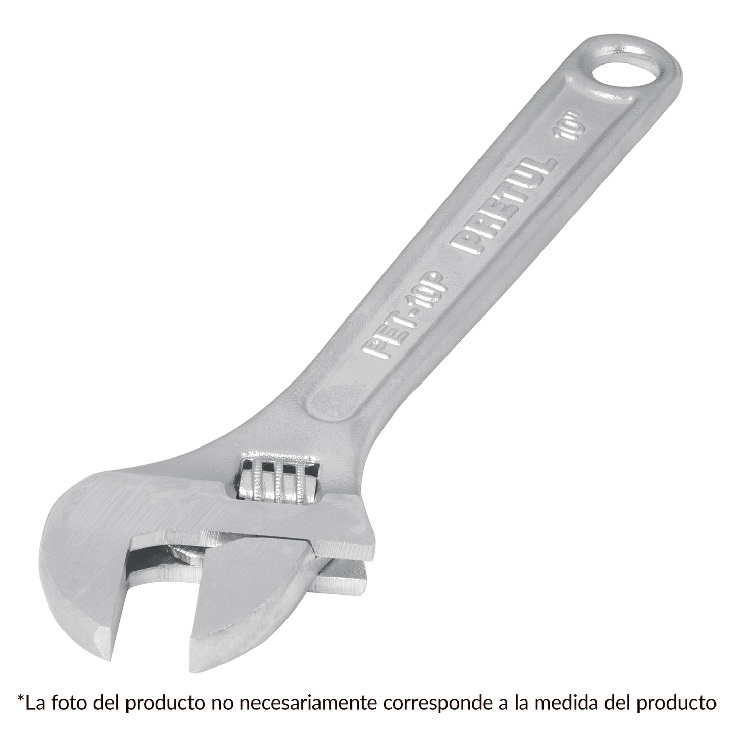 Llave Ajustable Cromada - 300 Mm_0