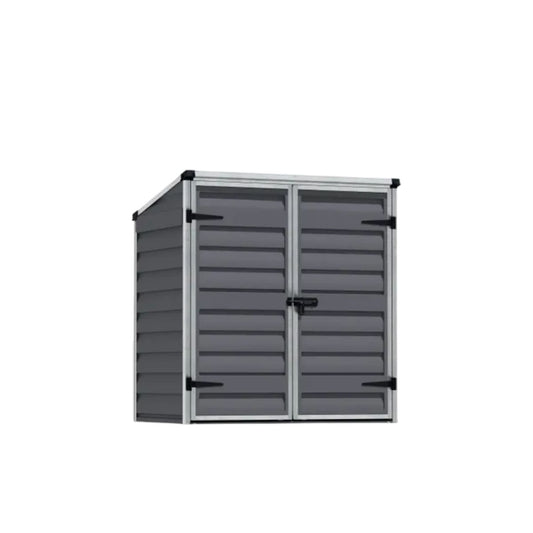 Canopia Voyager Caseta De Jardín Policarbonato 90X140 cm Gris Medianoche