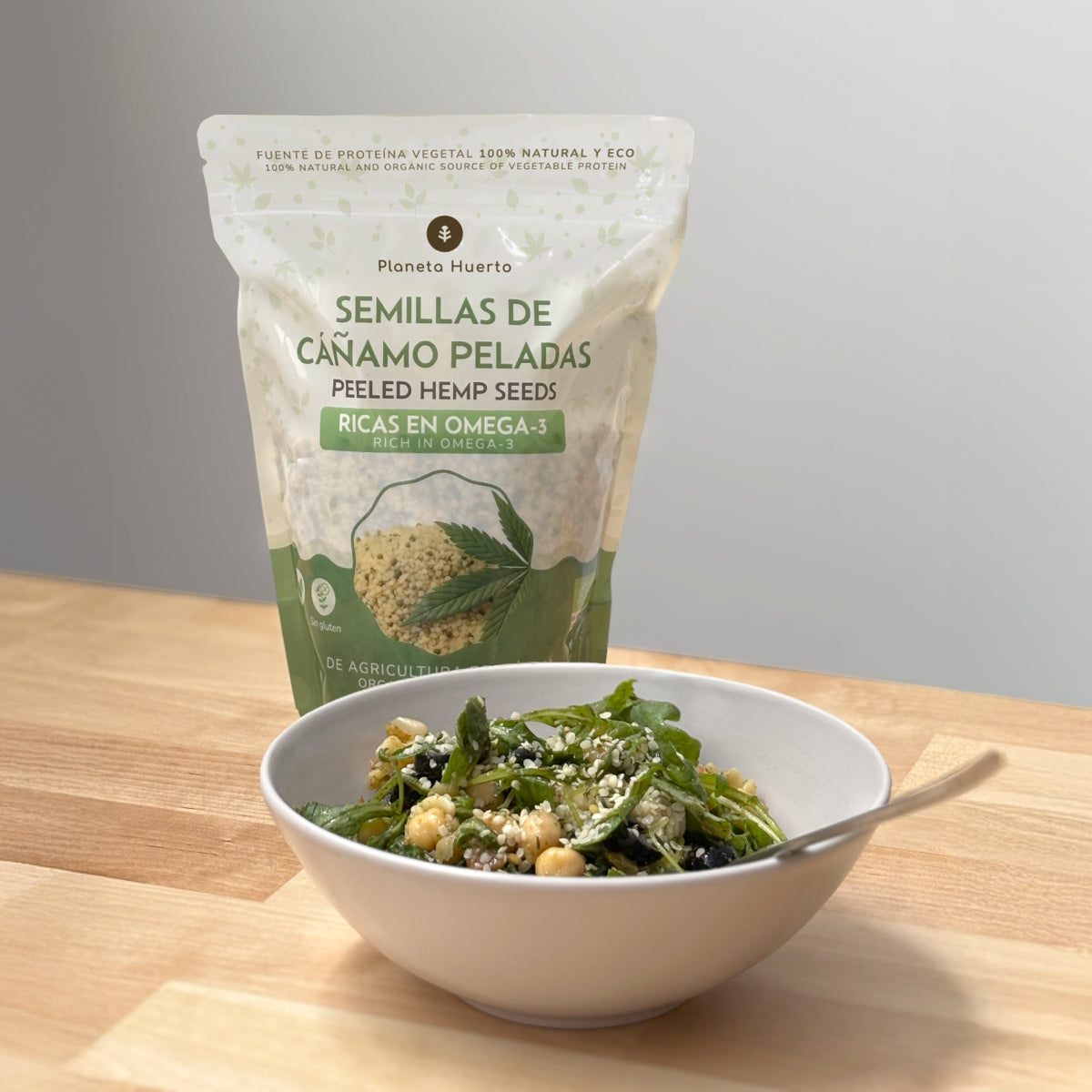 Semillas de cáñamo pelado ECO Planeta Huerto 400 g