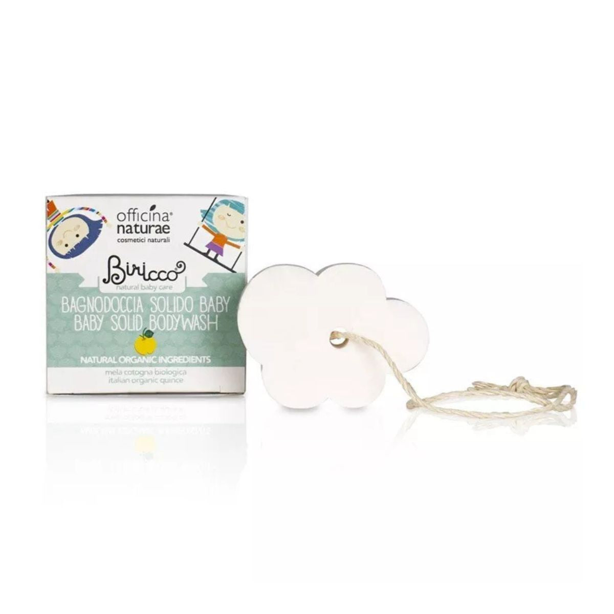 Gel de Baño solido Infantil (6 meses +) Cosmos Natural Certified Officina Naturae