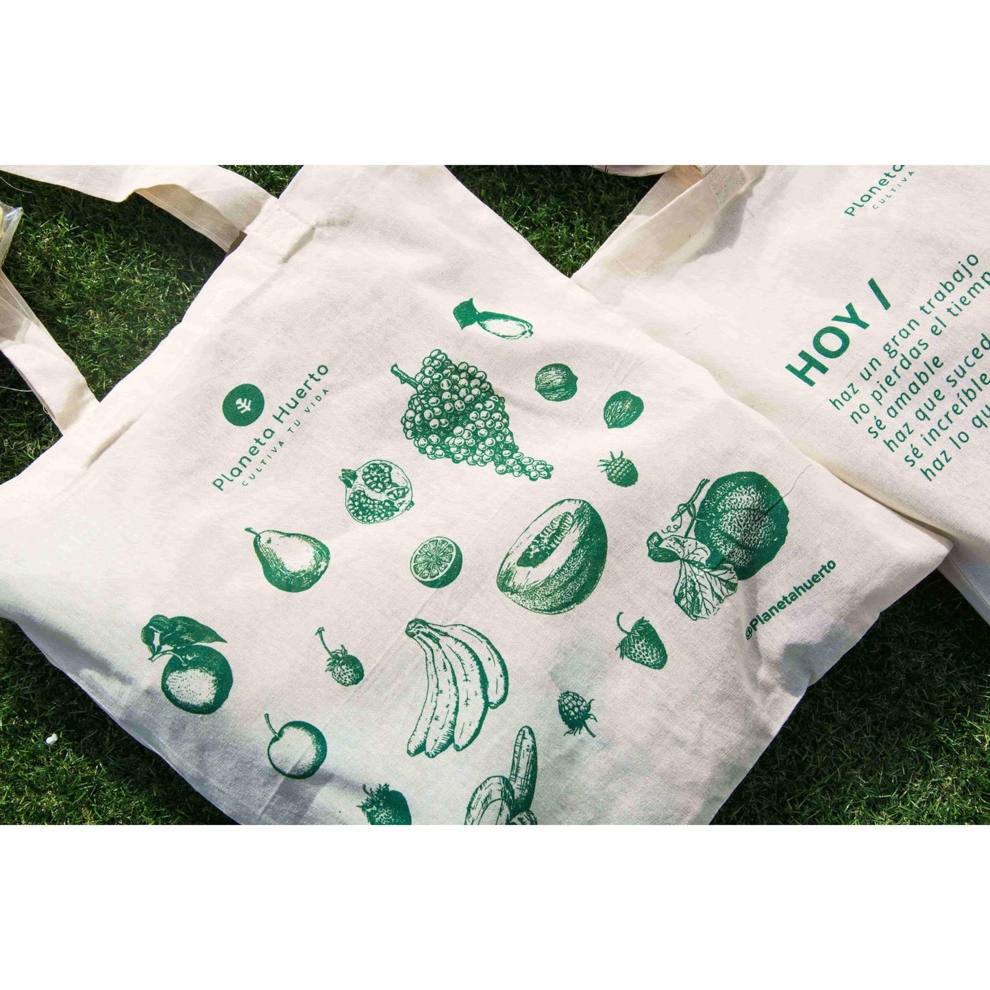 Bolsa de tela diseño frutas