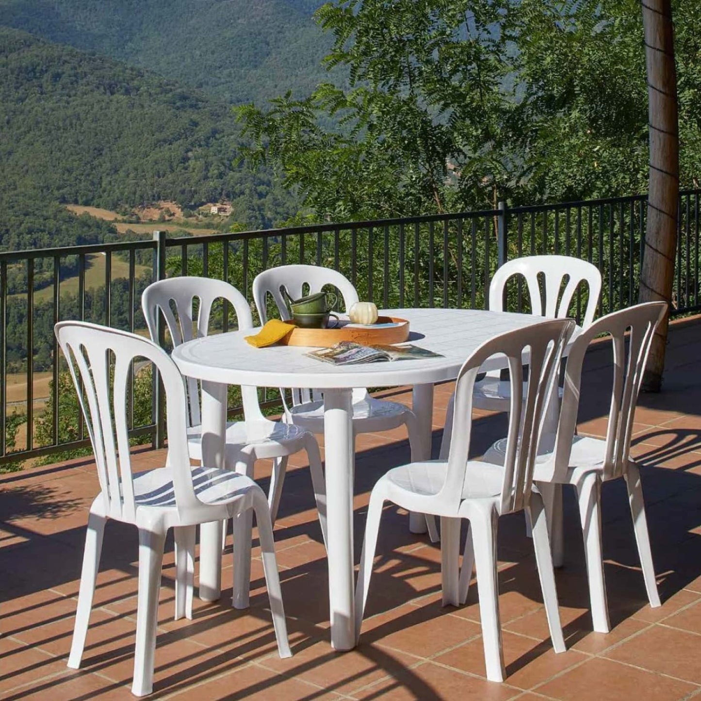 Mesa De Resina Oval Breeze 137x85x72cm 7house_2