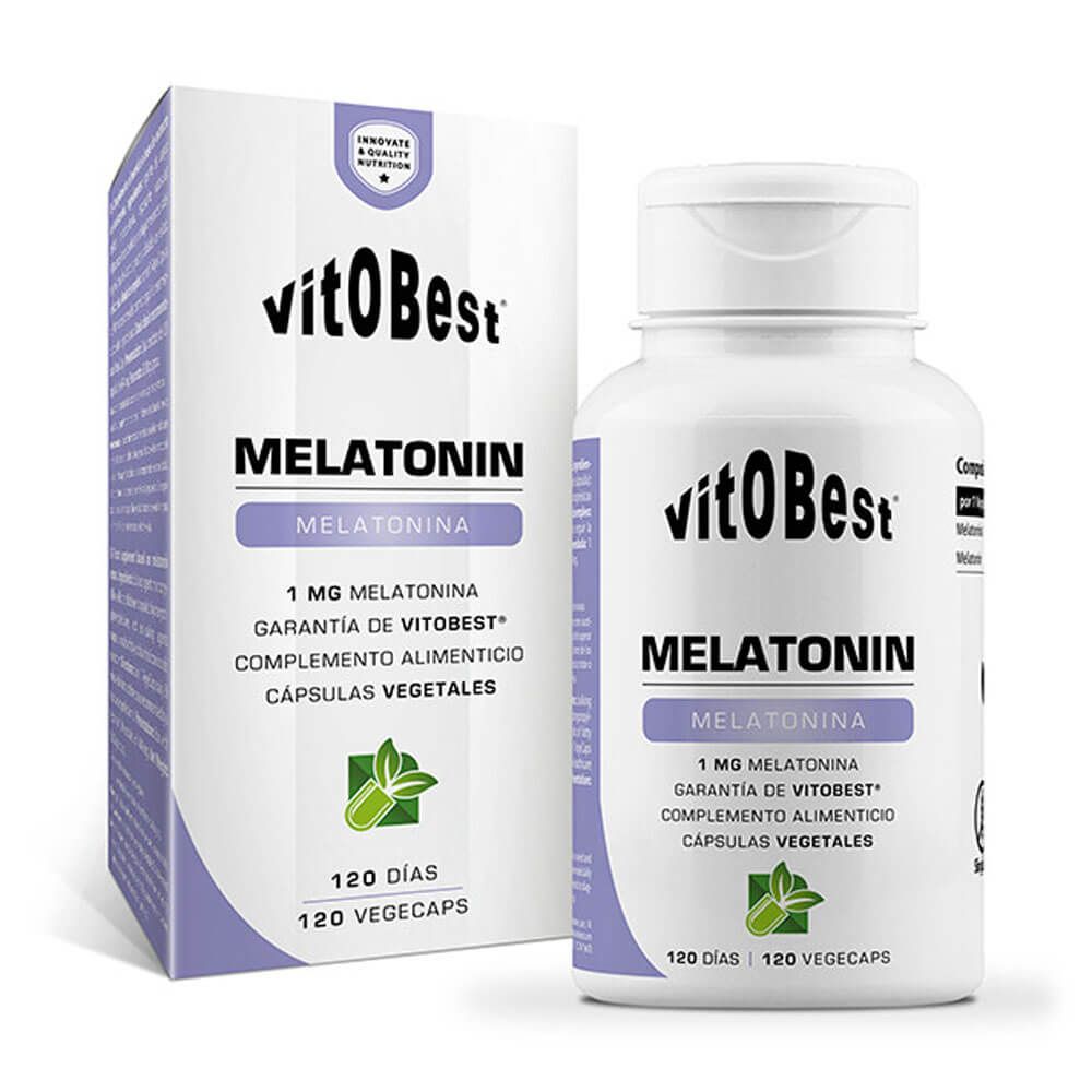 Melatonina - 120 Cápsulas - Mejora Del Sueño - Vitobest_0