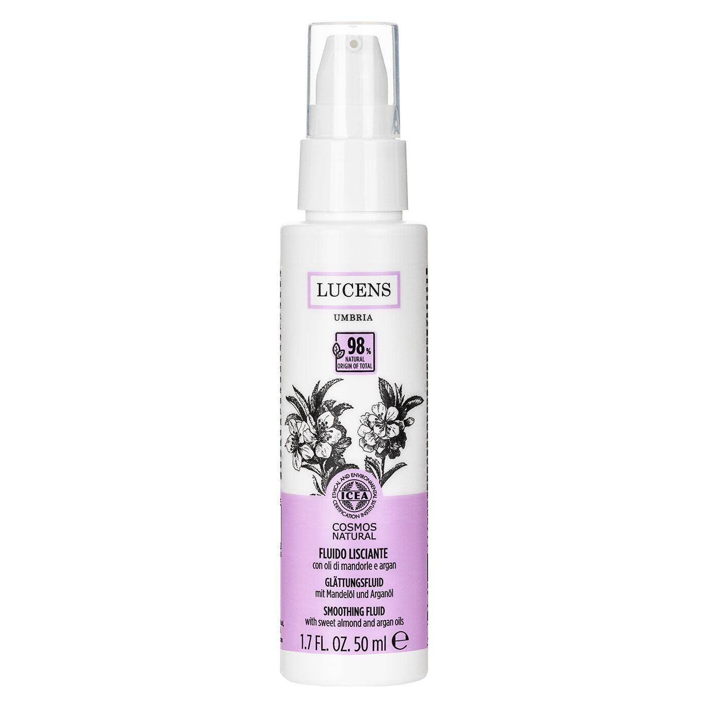 Lucens Umbria - Fluido alisador sin aclarado, nutre y controla el encrespamiento, 50 ml_0