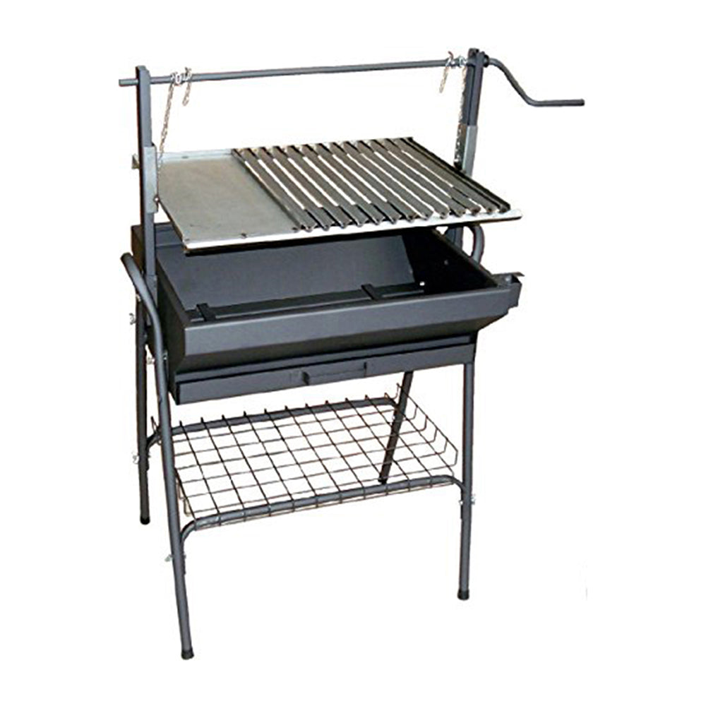 Barbacoa Brava Con Ruedas - 80x50x115 Cm_0