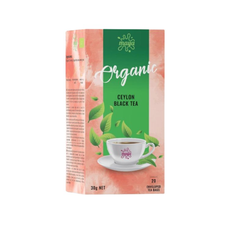 Maya Organic Ceilon Te Negro/ English Breakfast 20 bolsas_0