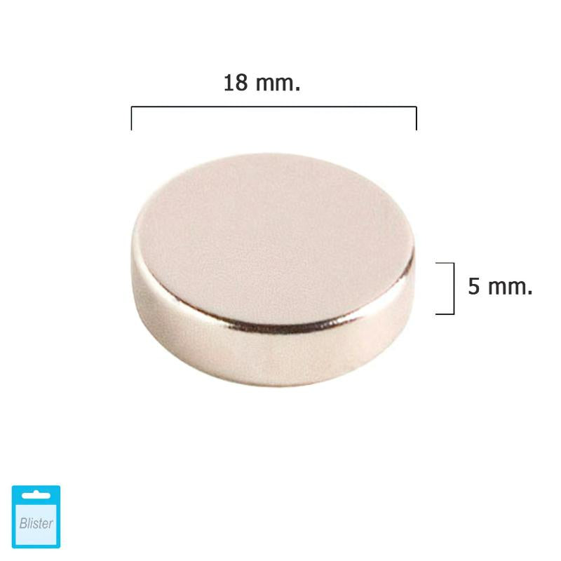 Iman Wolfpack Neodimio Redondo Ø 18x5 Mm. (blister 1 Pieza)_0