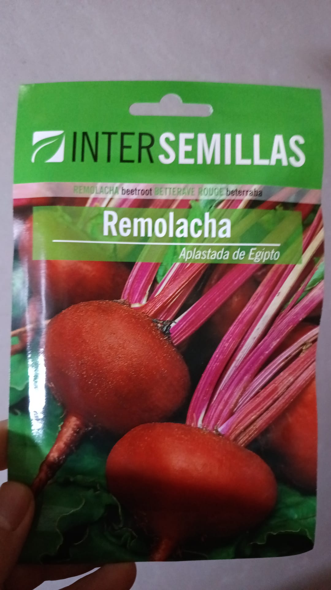 Sobre De Semillas De Remolacha Aplastada De Egipto