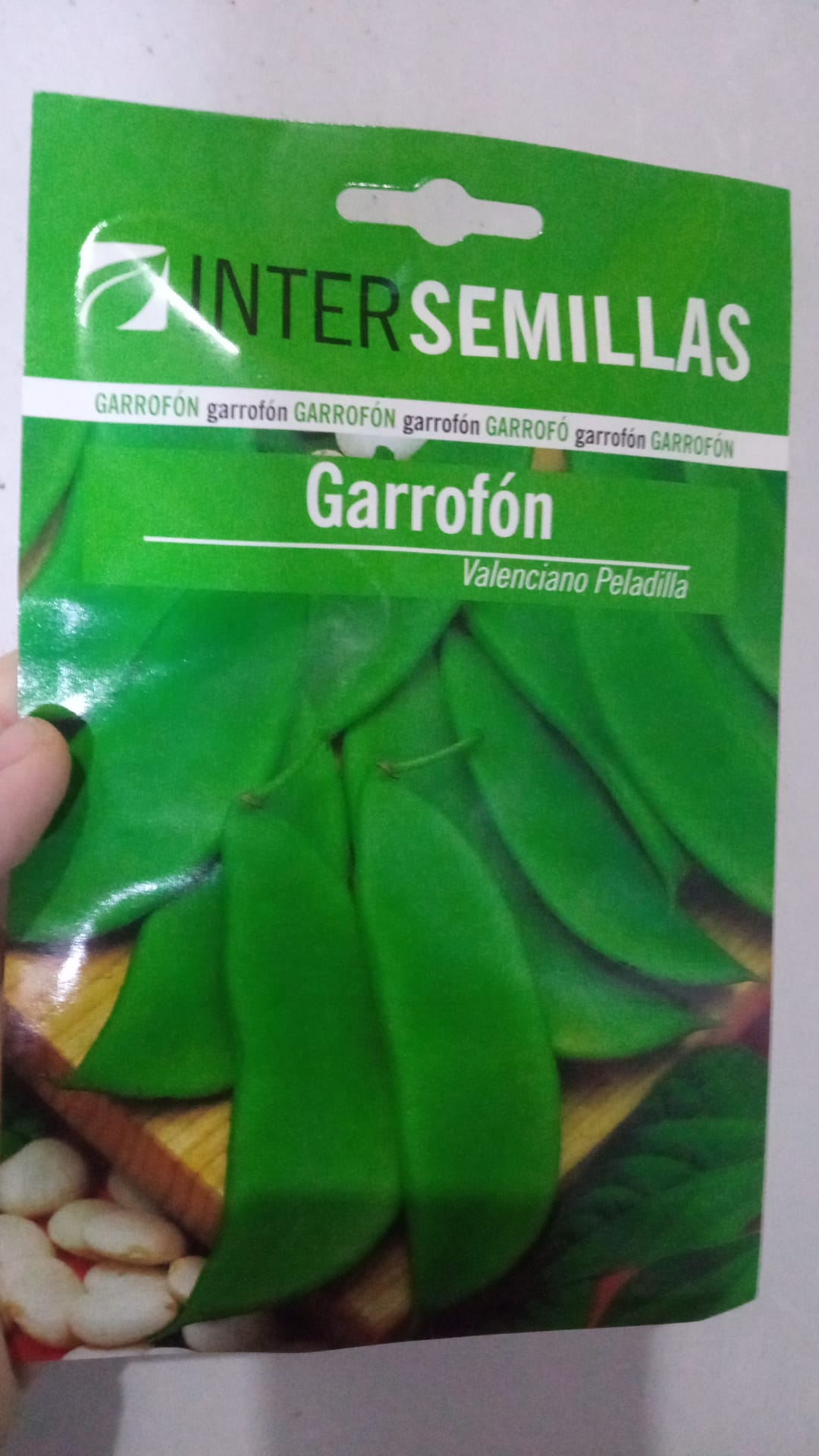 Garrofon Valenciano Peladilla Sobre De Semillas Cl