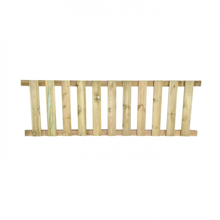 Valla De Madera Masgames Recta 80 Madera Sin Pintar.