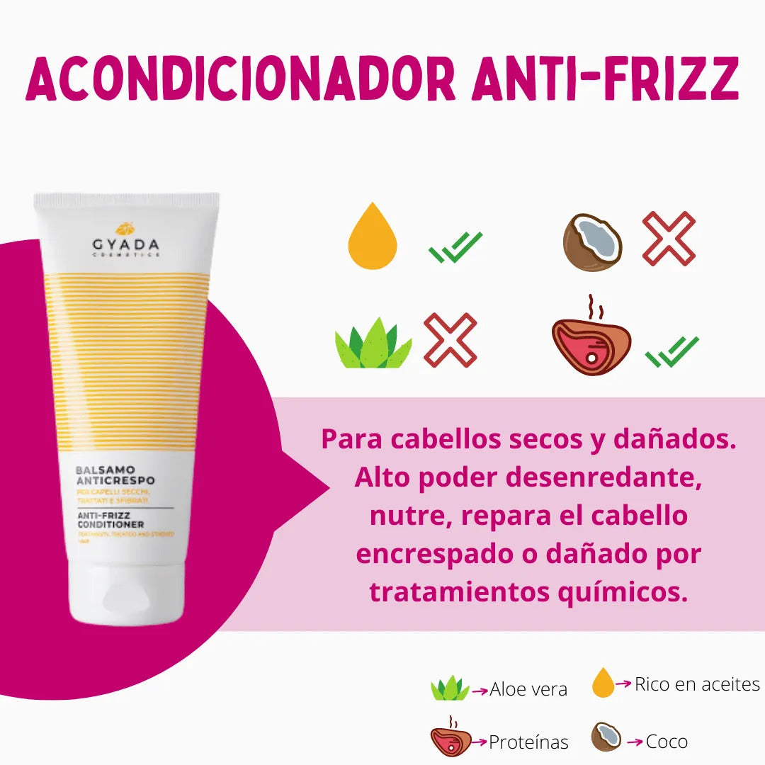 Acondicionador Anti-frizz Gyada Cabello Color Vibes 200ml_1