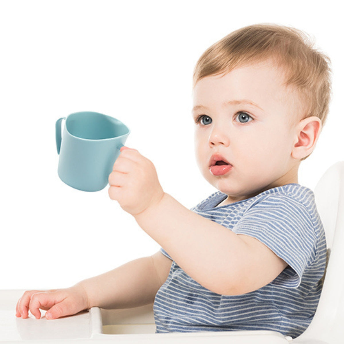 Taza Infantil Ergonomica Flow 120 Ml Blue