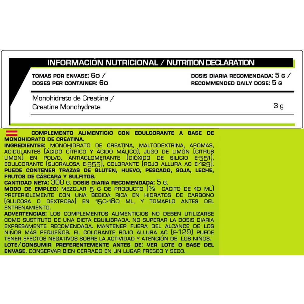100% Creatina Monohidrato 200 Mesh - 300g - Ponche De Frutas - Creatina Monohidrato - Iron Addict Labs_5