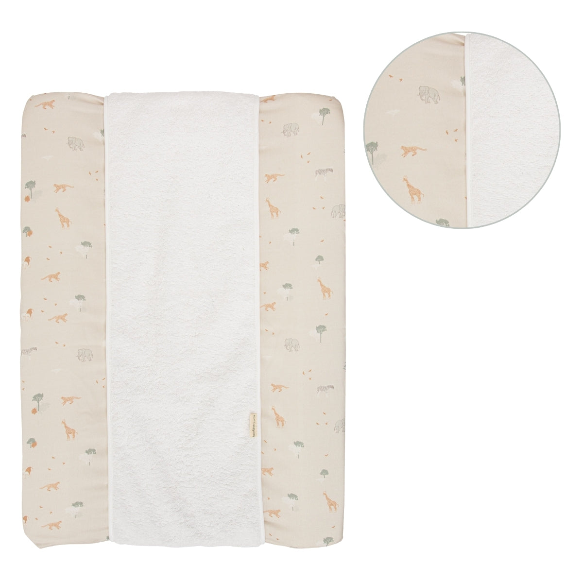 Nairobi Funda Cambiador Con Rizo Central