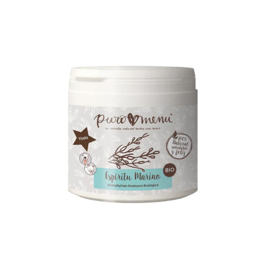 Espíritu Marino Ascophyllum Nodosum BIO Suplemento para perros y gatos Puromenu 100 g