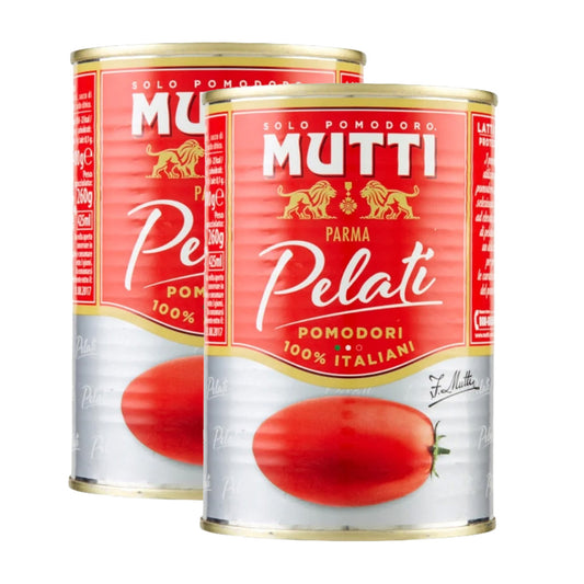 Tomate Pelado Mutti 2 uds de 400g