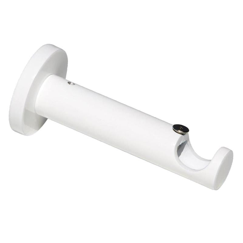 Soporte Zirconio Central Para Barras Ø 20 Mm. Acabado Blanco