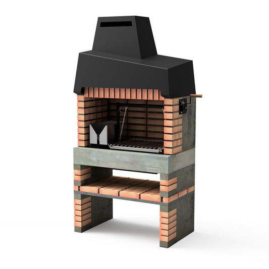 Barbacoa California XL Plus Full Grill con brasero lateral Movelar