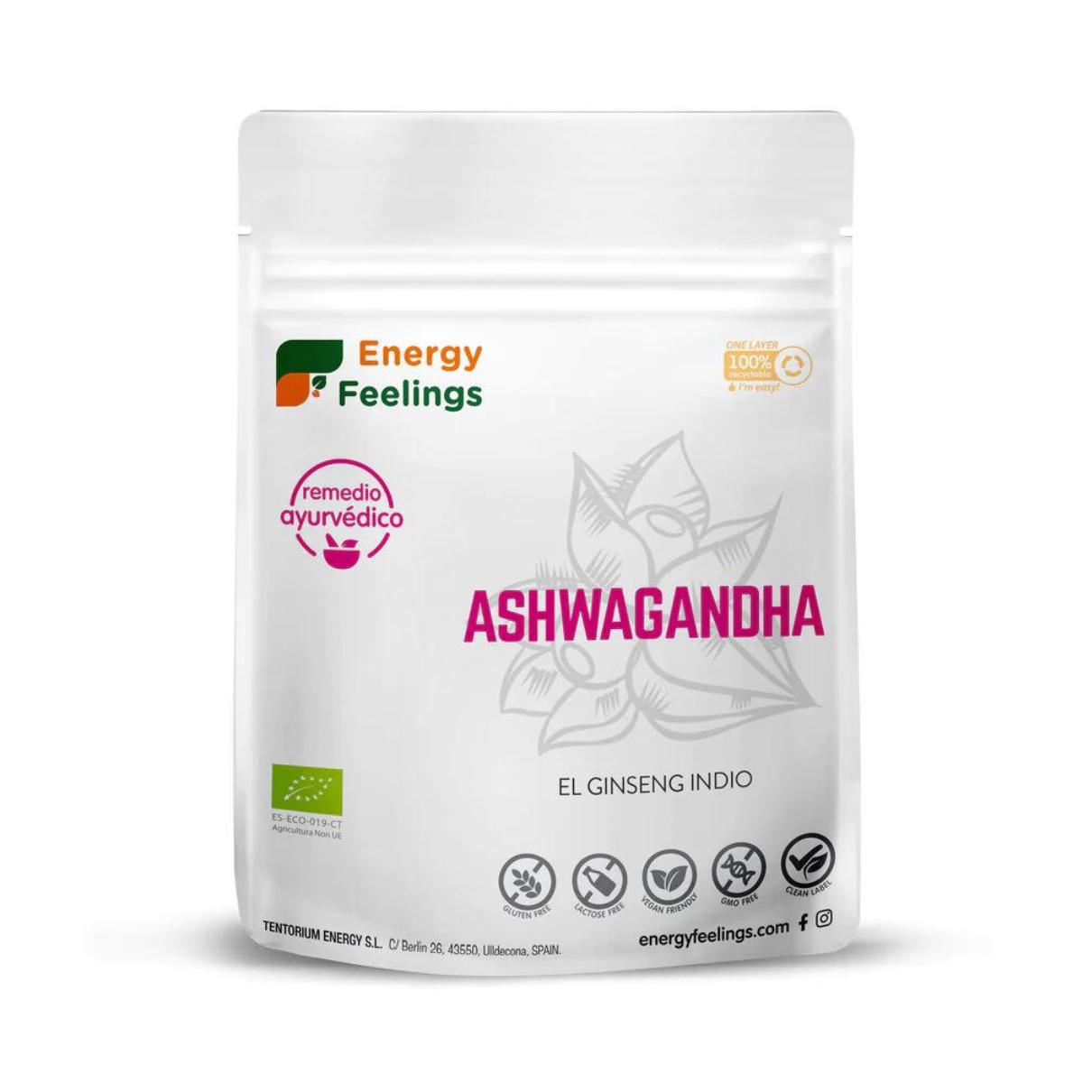 Ashwagandha ECO polvo Energy Feelings 1 kg