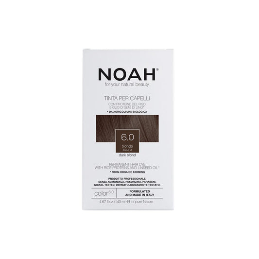 Tinte capilar rubio oscuro 6.0 Noah 140 ml