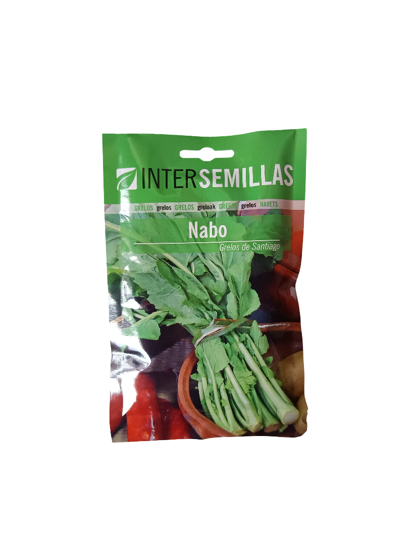 Semillas De Nabo Variedad Grelos De Santiago 100 Gr.