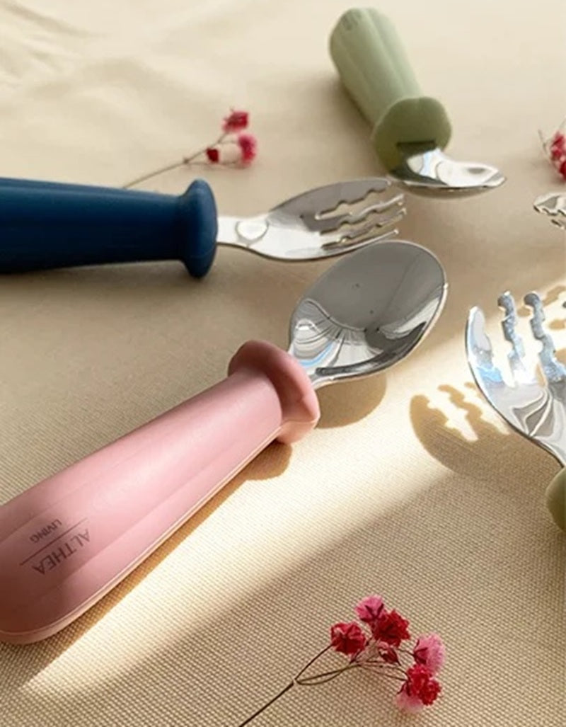 Juego De Tenedor Y Cuchara - Gris Perla._5