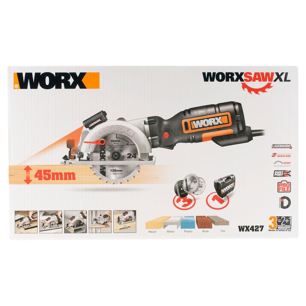 Sierra circular Worx WorxSaw XL 710W WX427