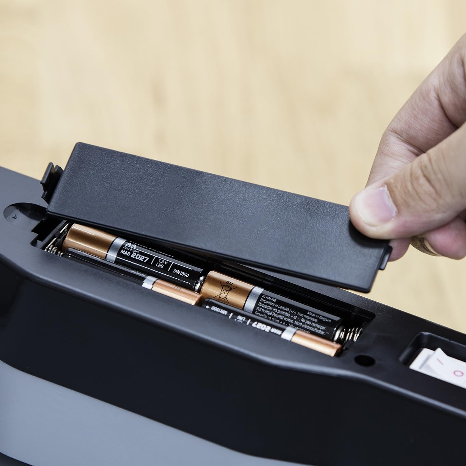 Cubo Basura Cocina Sensor De Apertura Automática, Metálico, Capacidad 45 Litros, Diseño Vintage, Swan, Swka4500grneu, Gris