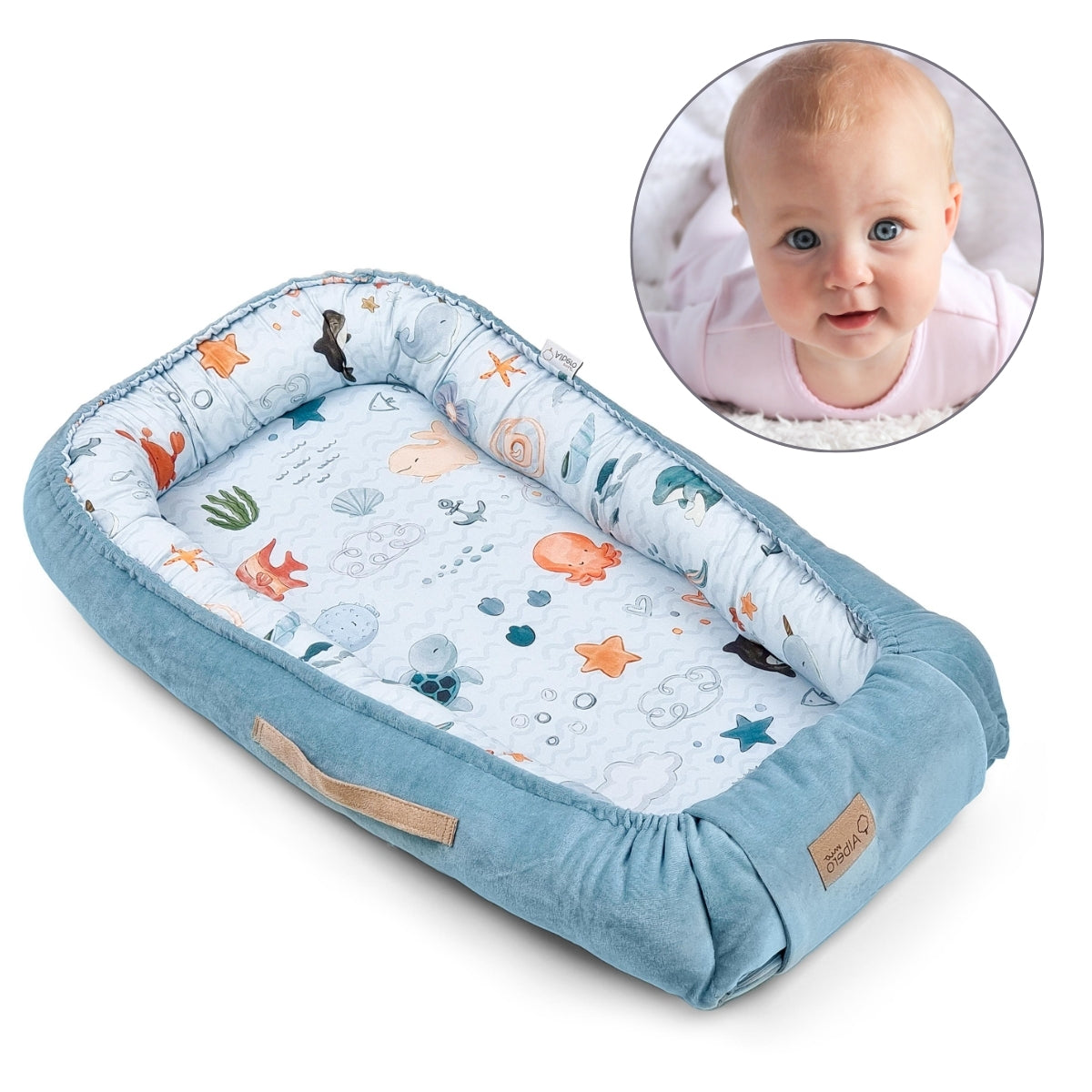 Cuna Nido Colecho Bebé Sea World