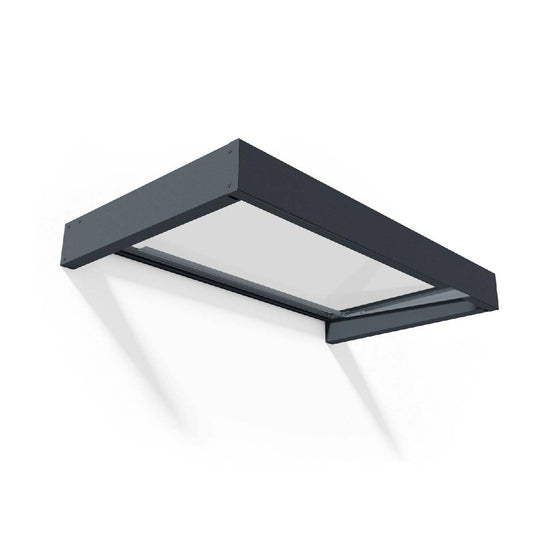 Marquesina para puerta Sophia 95x160 cm transparente Canopia