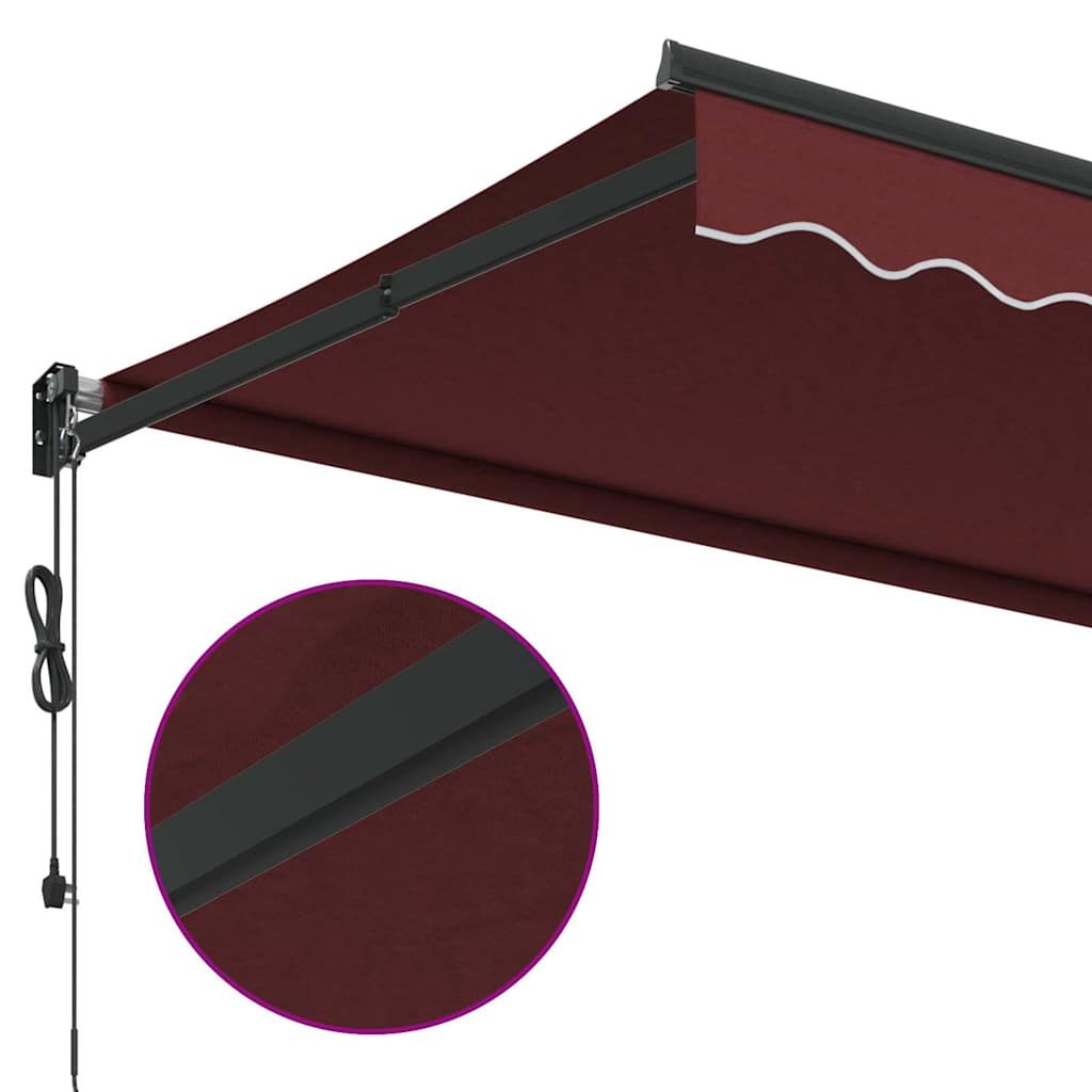 Toldo Retráctil Automático Burdeos 350x250 Cm_5